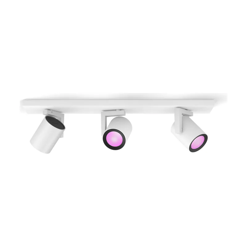 Philips Hue White & Ambiance Foco De Tres Luces Argenta