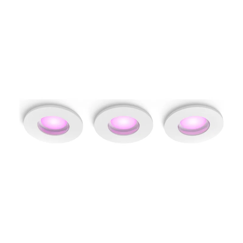 Philips Hue White & Ambiance Pack De 3 Focos Empotrables Xamento