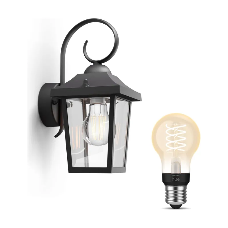 Philips Hue Pack Aplique Philips Buzzard + Bombilla Filamento E27 Luz Cálida