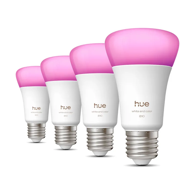 Philips Hue White & Ambiance Bombilla Inteligente A60