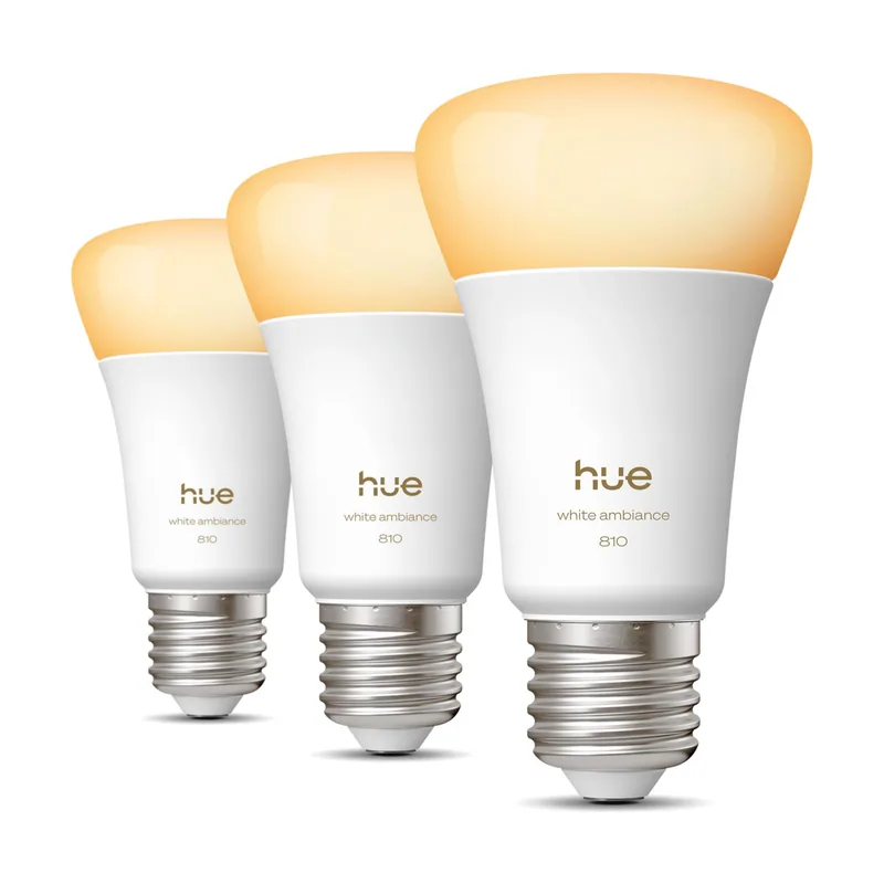 Philips Hue White Ambiance Bombilla Inteligente A60