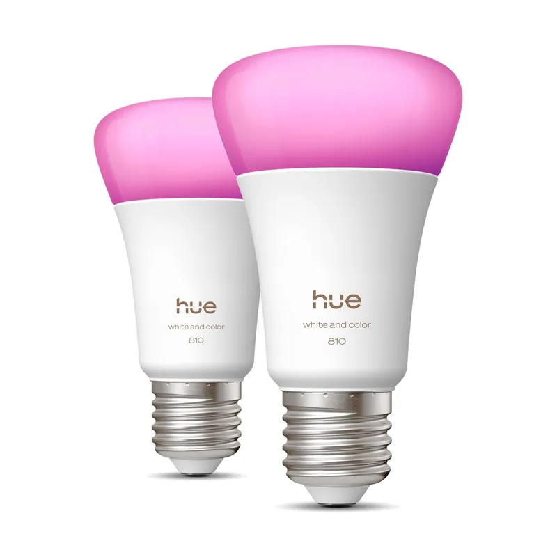 Philips Hue White & Ambiance Bombilla Inteligente A60
