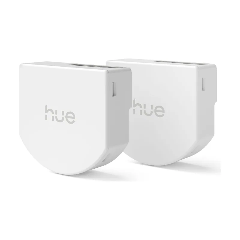 Philips Hue Módulo Interruptor De Pared Con Cable luces Inteligentes paquete 2