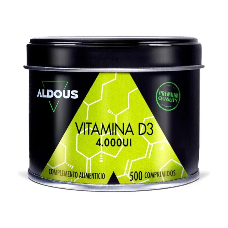 Aldous Bio Aldous Vitamina D3 400UI 500 Comprimidos