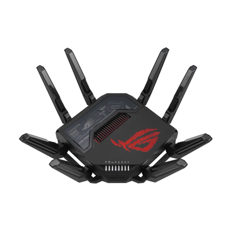 ASUS GT-BE98,WIFI 6E 4X,320 MHZ,3 Puertos 10G,PUERTO WAN 2.5G,AIMESH,RANGEBOOST Plus