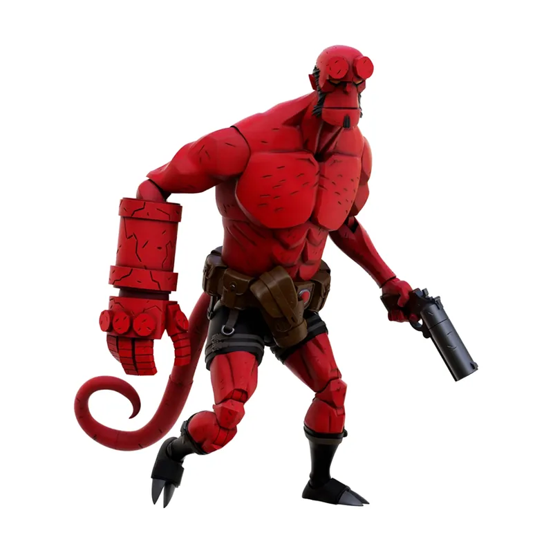 Boss Fight Studio Figura Hellboy Box Full of Evil